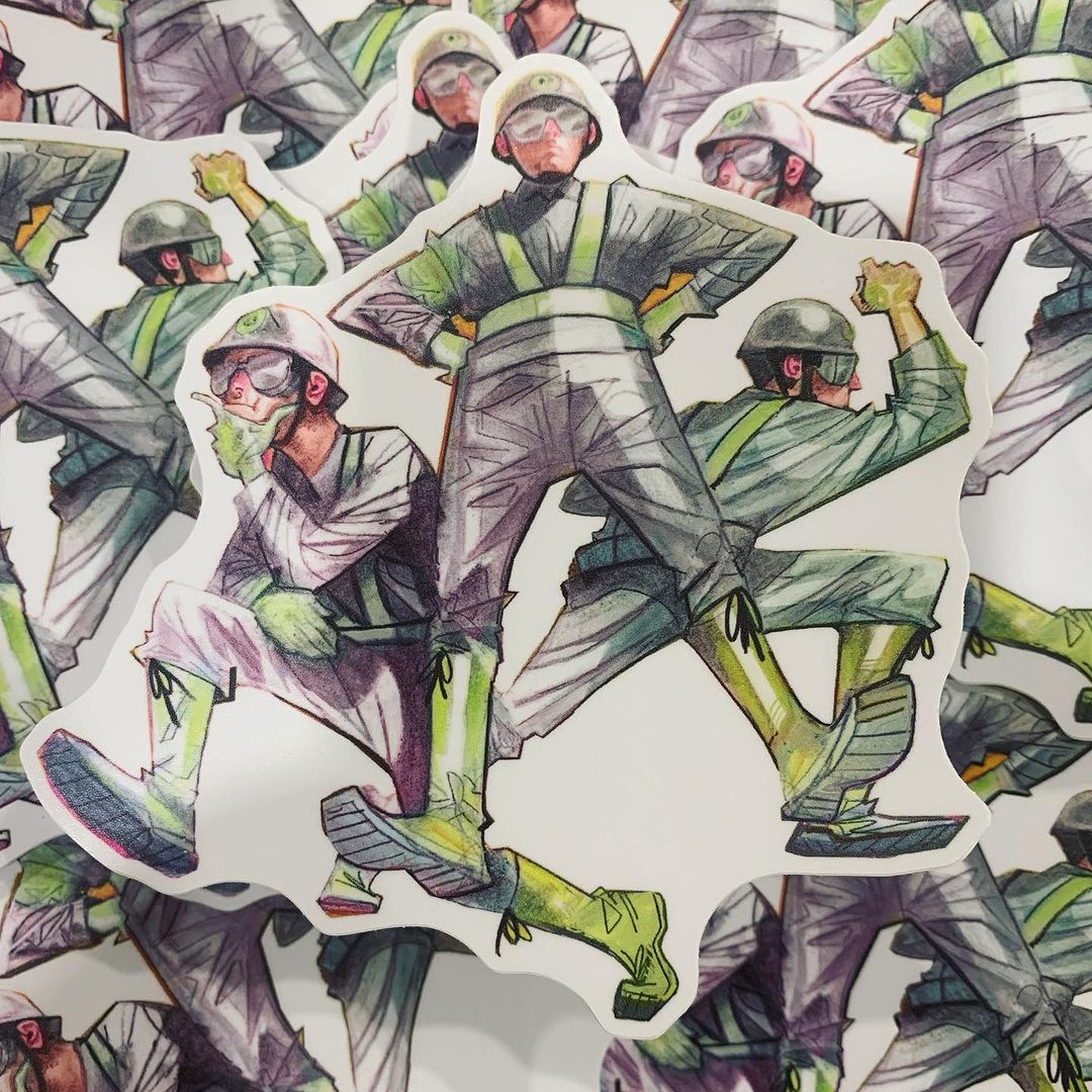 Intergalactic XL Sticker