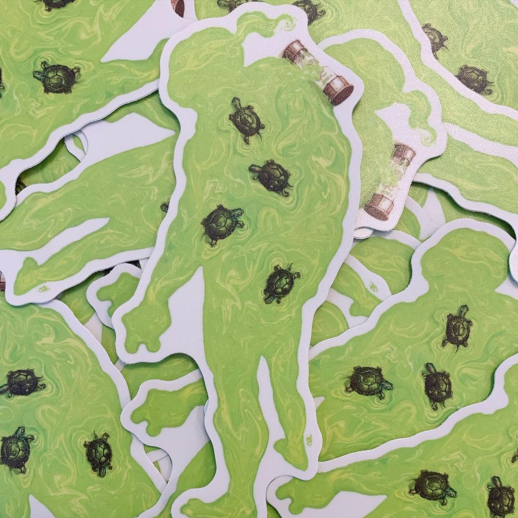 Oozey Does It XL Sticker