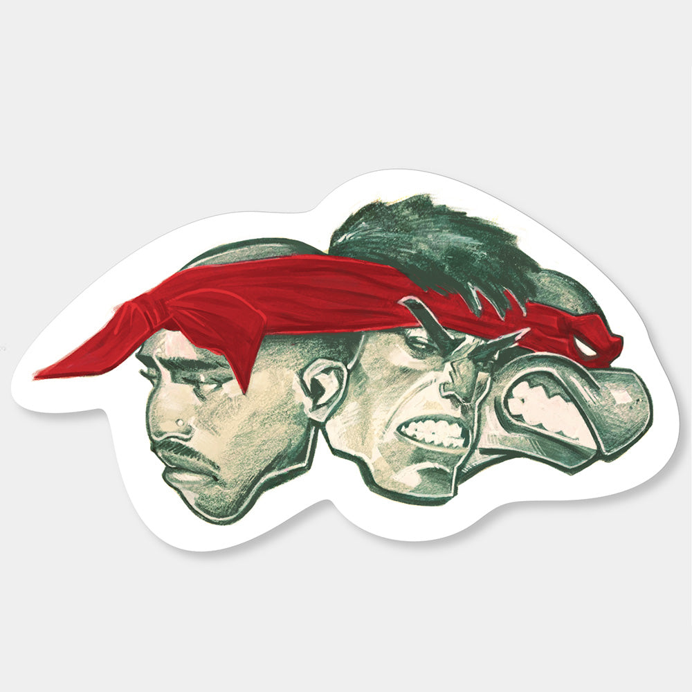 Three Against the World XL Sticker