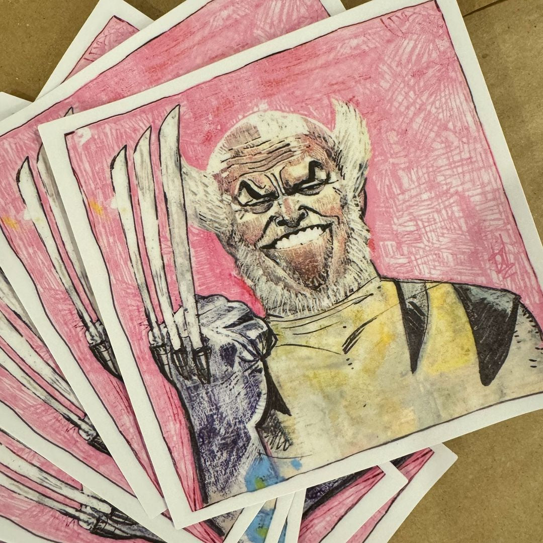 Old Man Jack Sticker