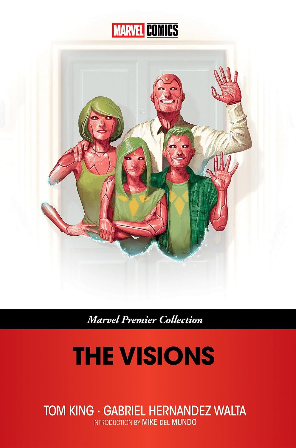 The Visions Marvel Premier Collection Signed by Mike del Mundo
