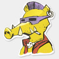 Bebop Quas Sticker
