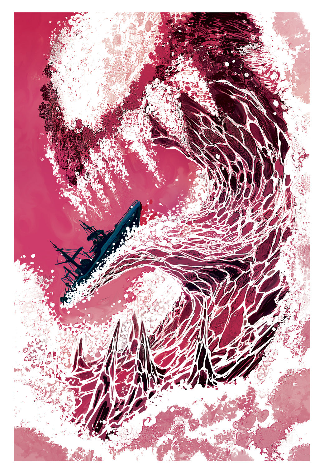 Wave of Carnage Artist Proof Poster 16” x 24” SIGNED