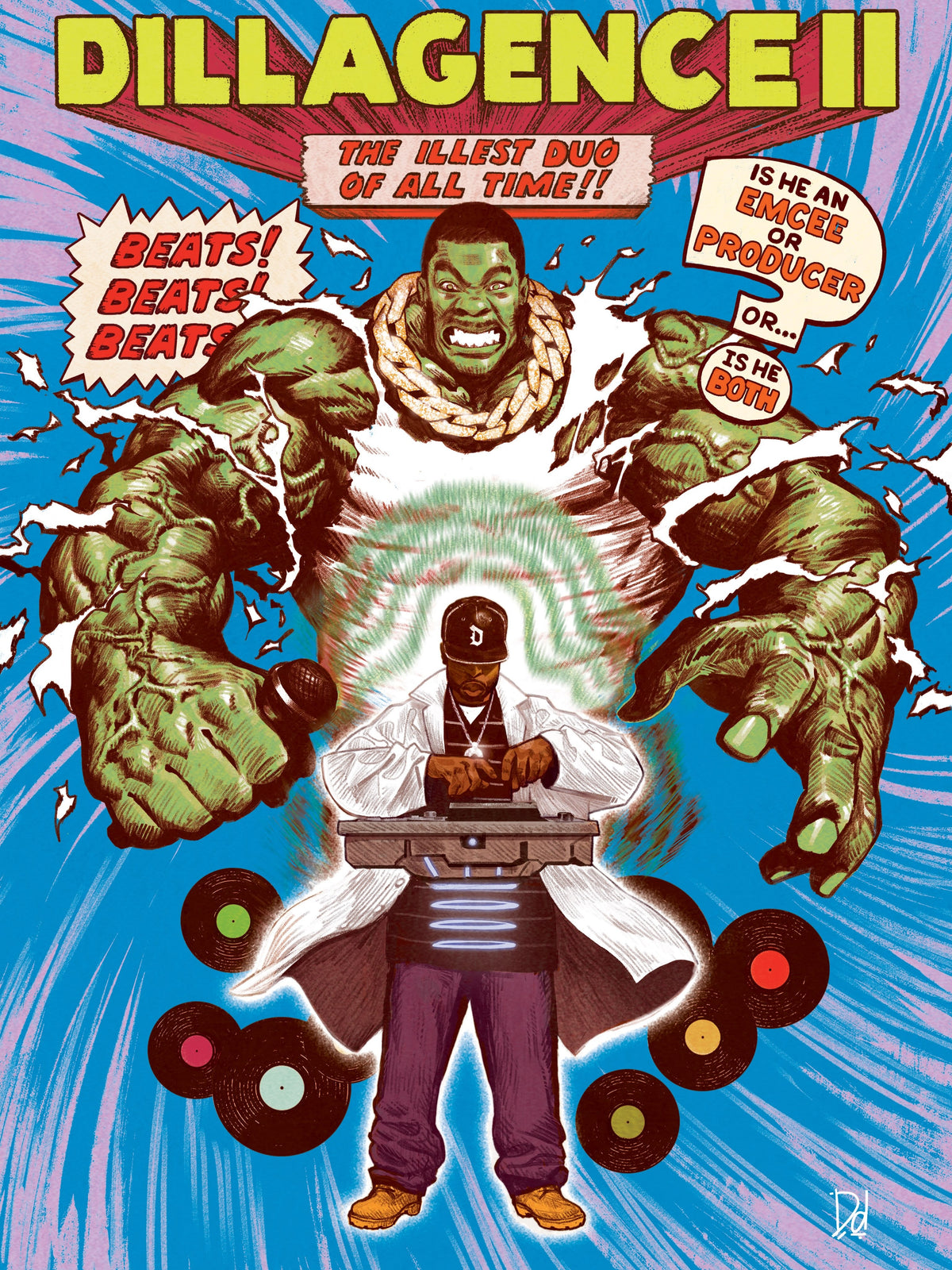 COMING SOON: DILLAGENCE II HULK VARIANT SIGNED BY MIKE DEL MUNDO
