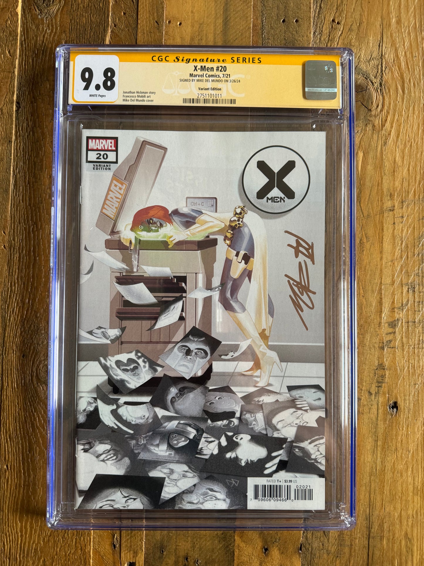 X-Men #20 Variant CGC Signature Series 9.8