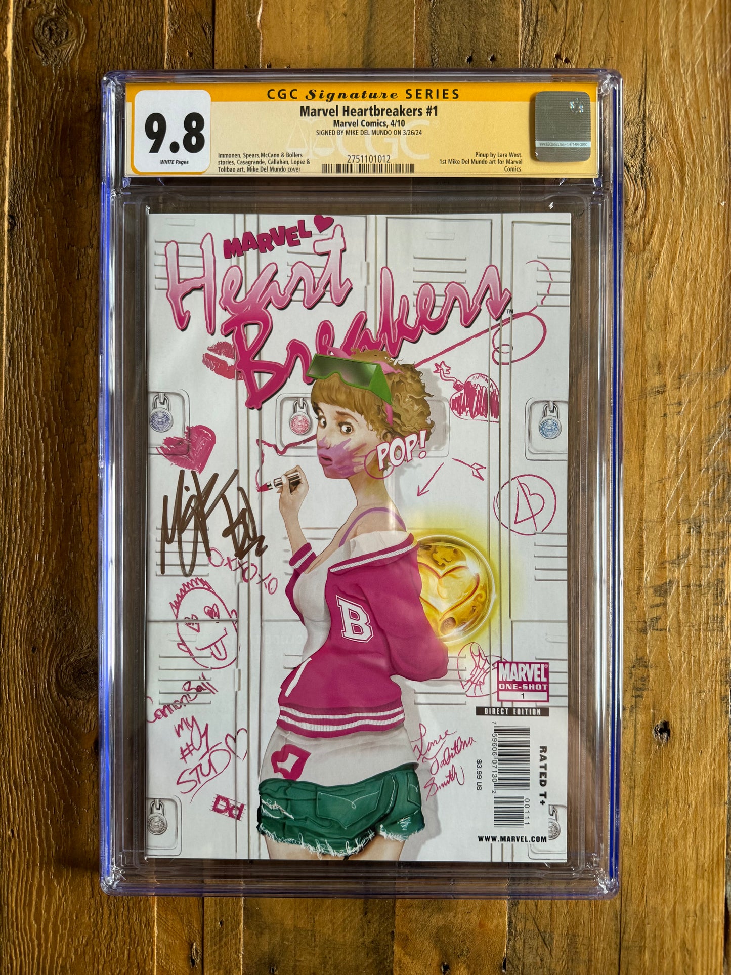 Marvel Heartbreakers #1 CGC Signature Series 9.8