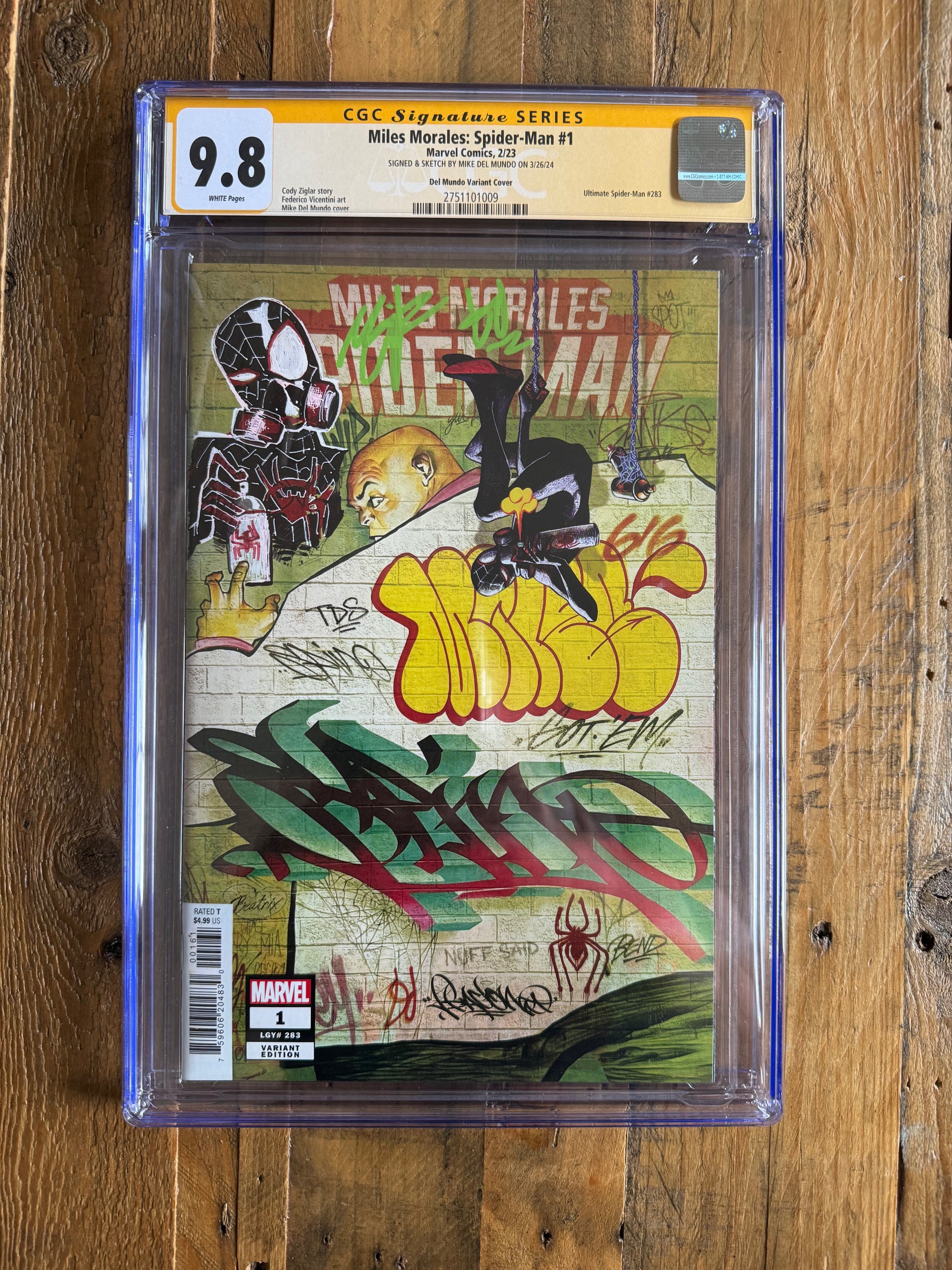 Miles Morales: Spider-Man selling #1 CGC 9.8