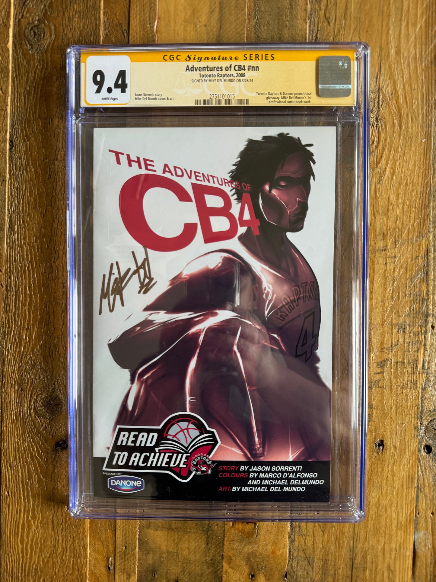 The Adventures of CB4 CGC Signature Series 9.4