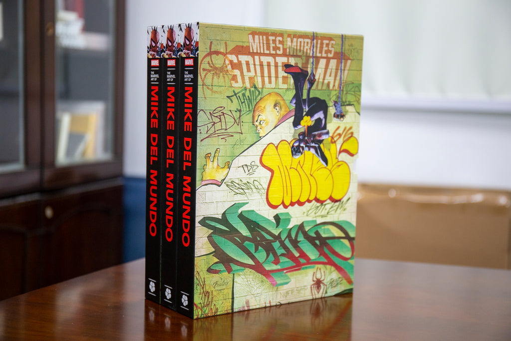 MARVEL ART OF MIKE DEL MUNDO HARD COVER + SLIPCASE + DUSTJACKET SIGNED