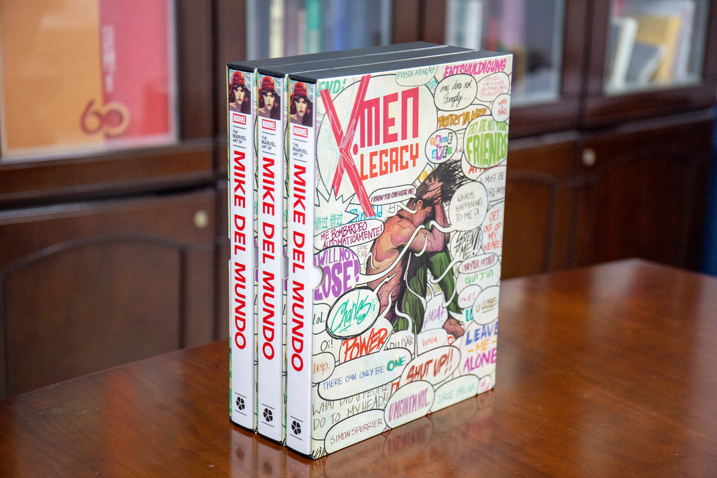 MARVEL ART OF MIKE DEL MUNDO HARD COVER + SLIPCASE + DUSTJACKET SIGNED