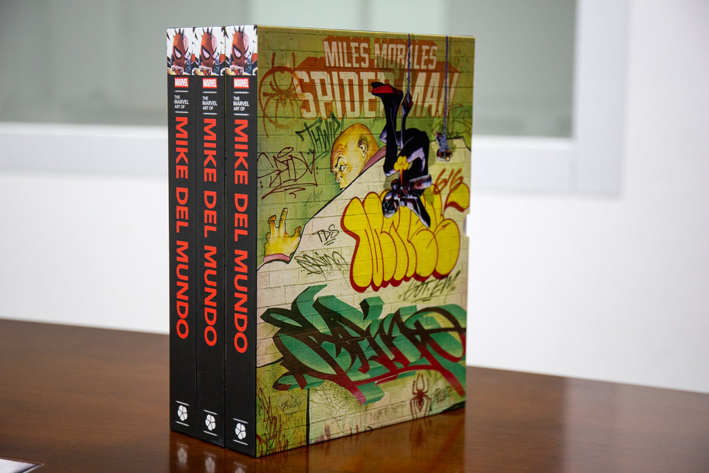 MARVEL ART OF MIKE DEL MUNDO HARD COVER + SLIPCASE + DUSTJACKET SIGNED