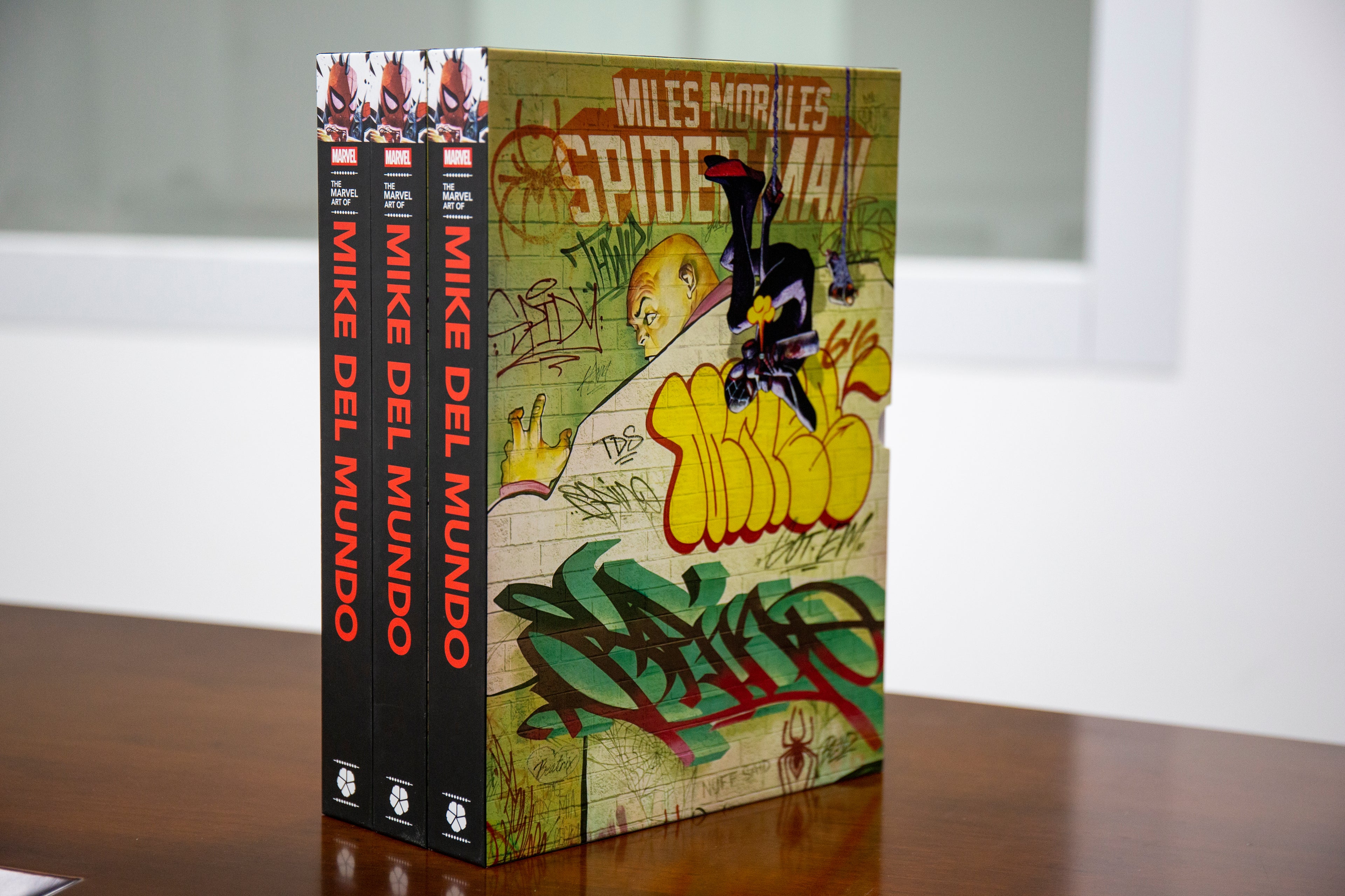 MARVEL ART OF MIKE DEL MUNDO HARD COVER + SLIPCASE + DUSTJACKET SIGNED