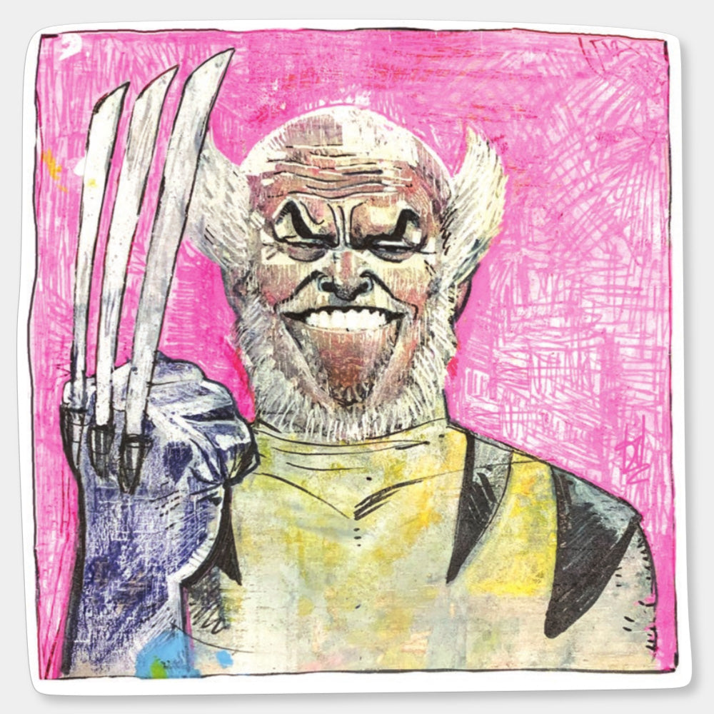 Old Man Jack Sticker