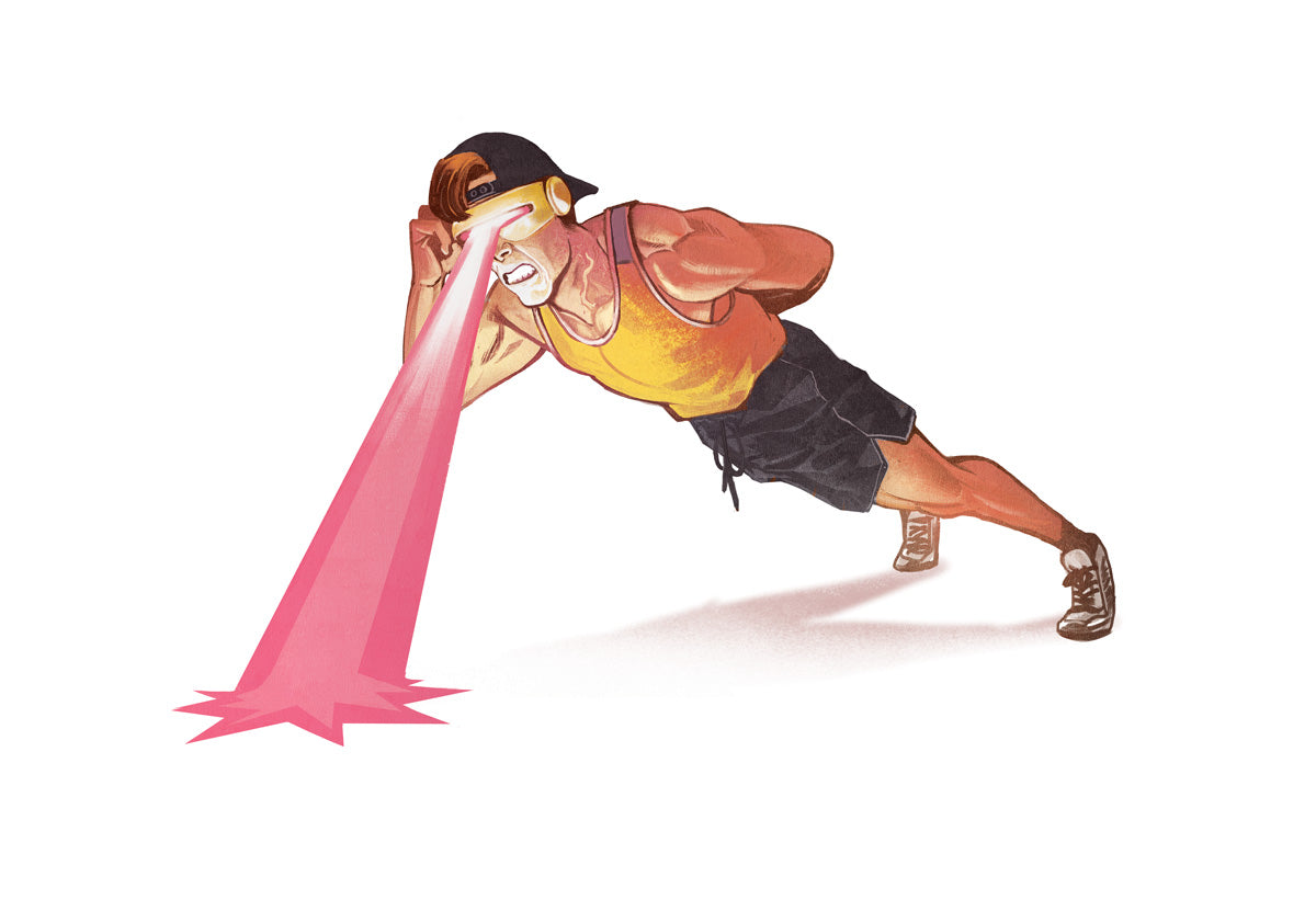 Optic Workout 19" x 13" Print