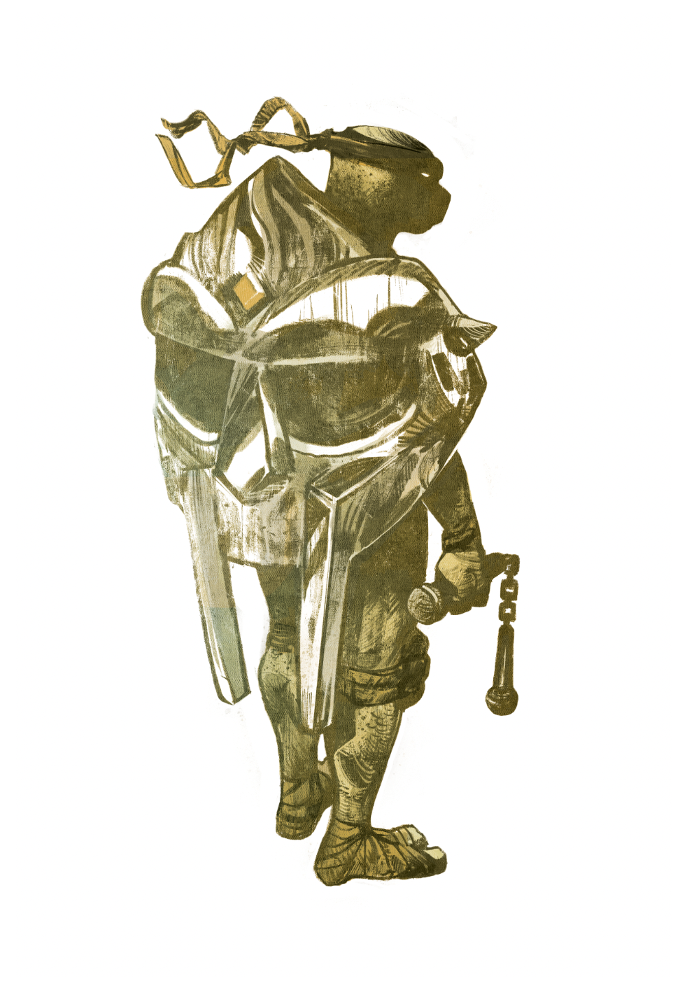 Mic Chuck 1, 2 13" x 19" Print