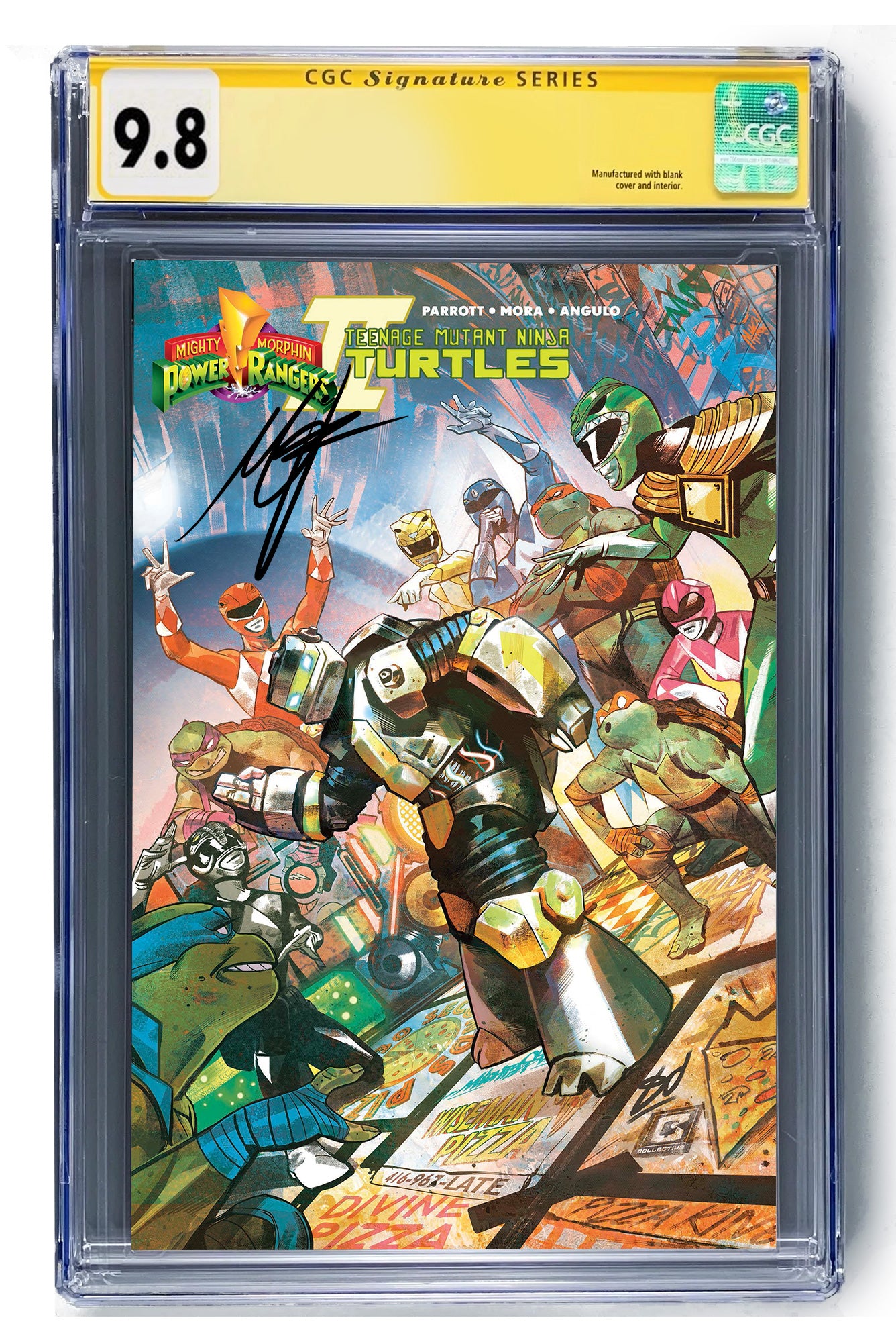 CGC Signature Series 9 8: MMPR TMNT II #1 Metalhead Dressed Variant CGC Signature Series 9 8: MMPR TMNT II #1 Metalhead Dressed Variant