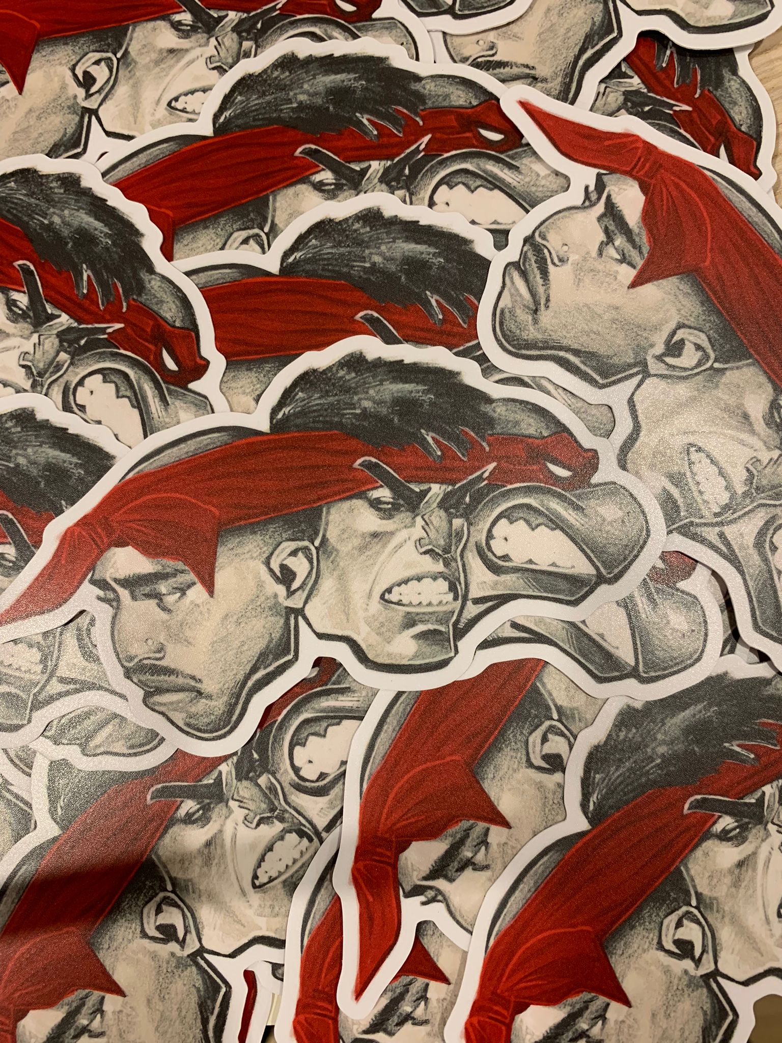 Three Against the World XL Sticker