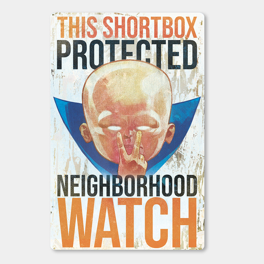 Watcher This Shortbox Proected by Neighborhood Watch