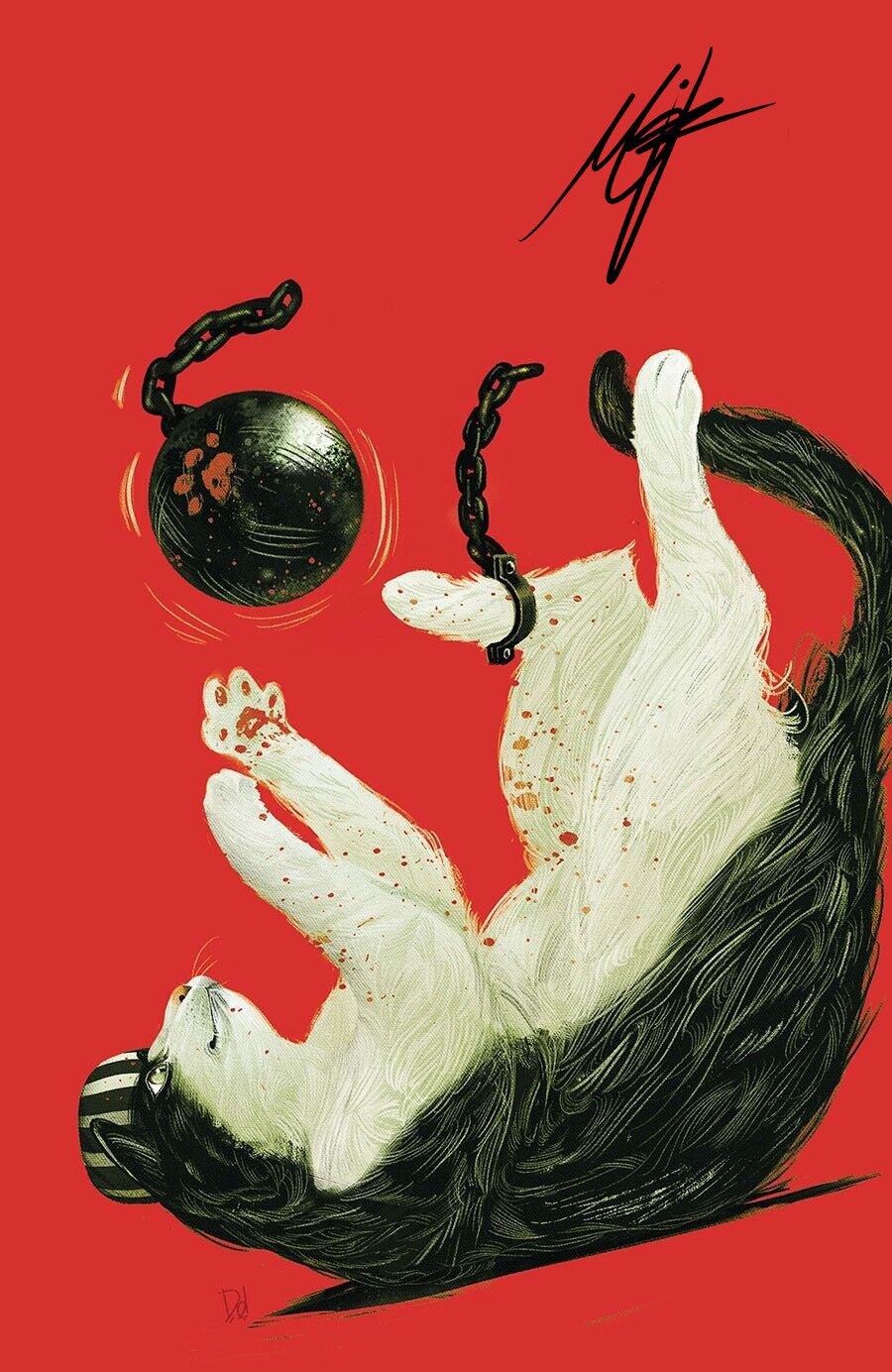 Animal Pound #2 1:25 Mike Del Mundo Variant Signed