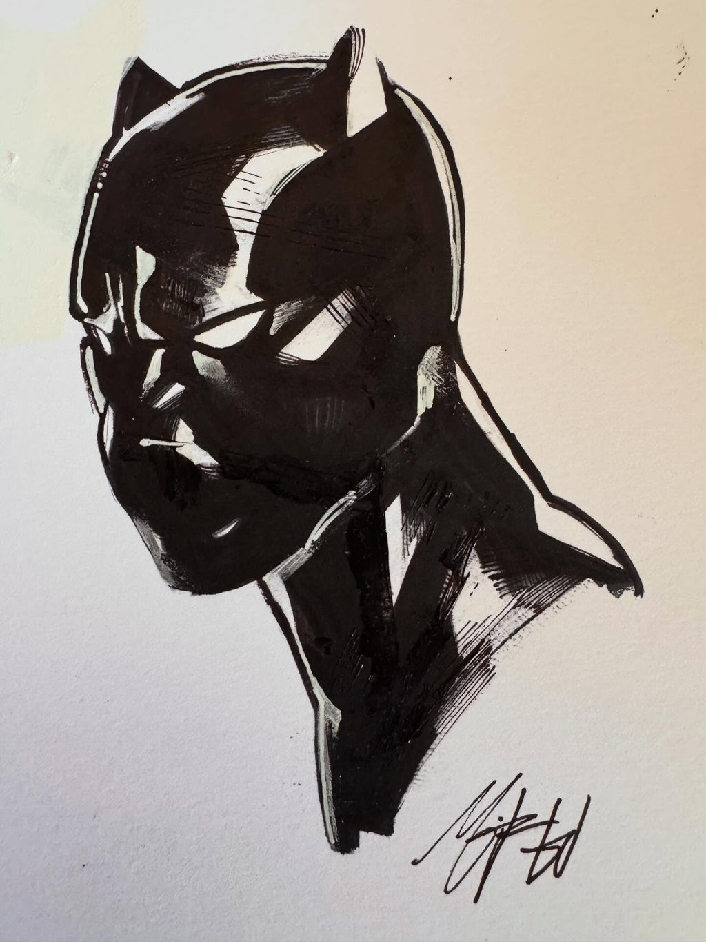 5" x 7" Commission Original Art by Mike del Mundo