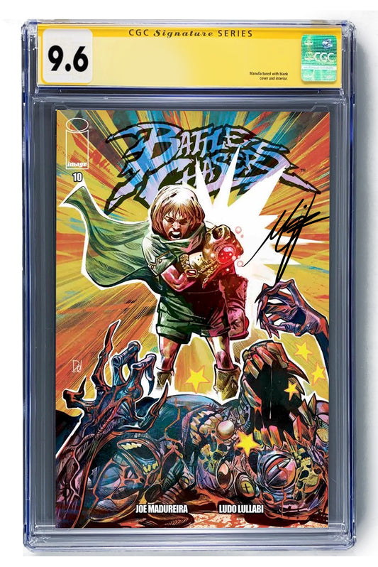 CGC Signature Series 9.6+ Battle Chasers #10