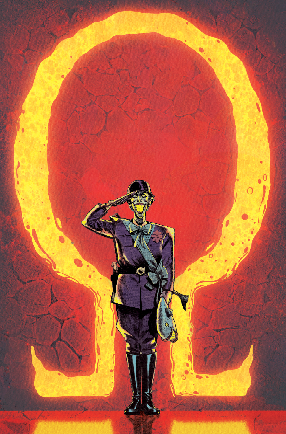 DC K.O. #3 VARIANT SIGNED BY MIKE DEL MUNDO