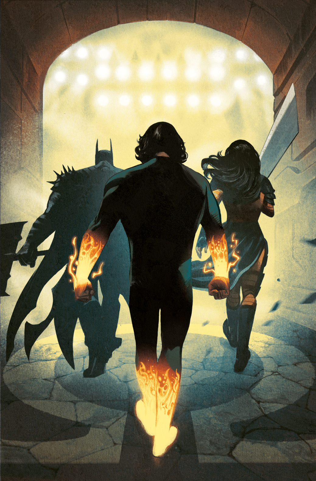 DC K.O. #4 VARIANT SIGNED BY MIKE DEL MUNDO