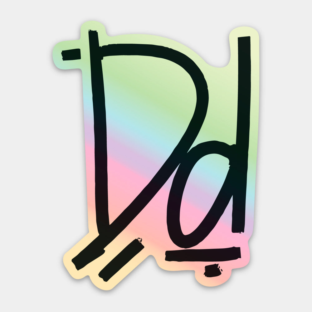 Del Mundo Holographic Sticker