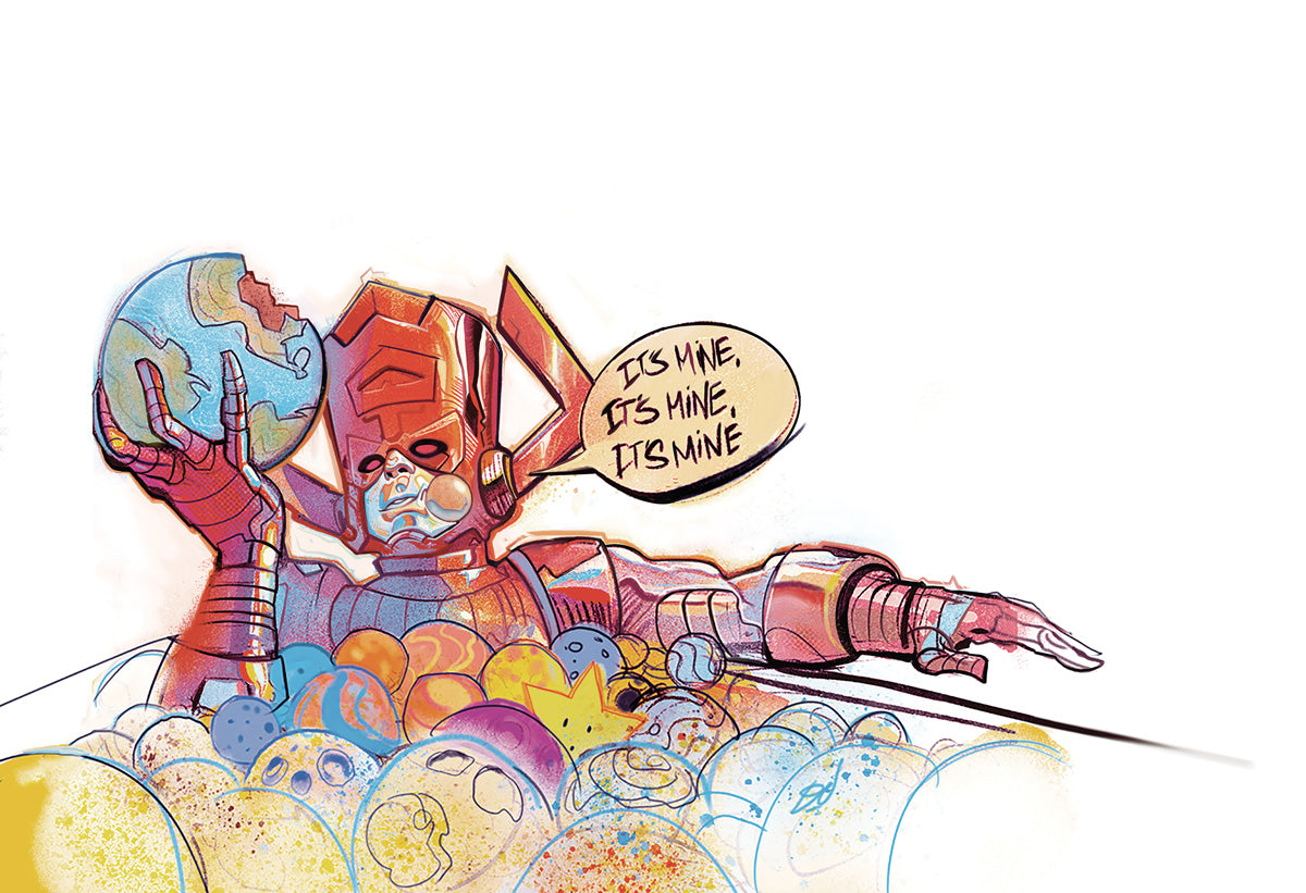 Who's World Is This? 19" x 13" Print