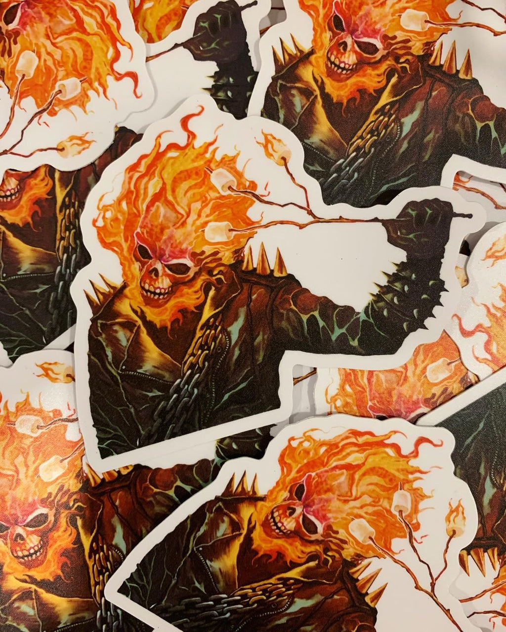 Johnny Marshmallows Original Sticker