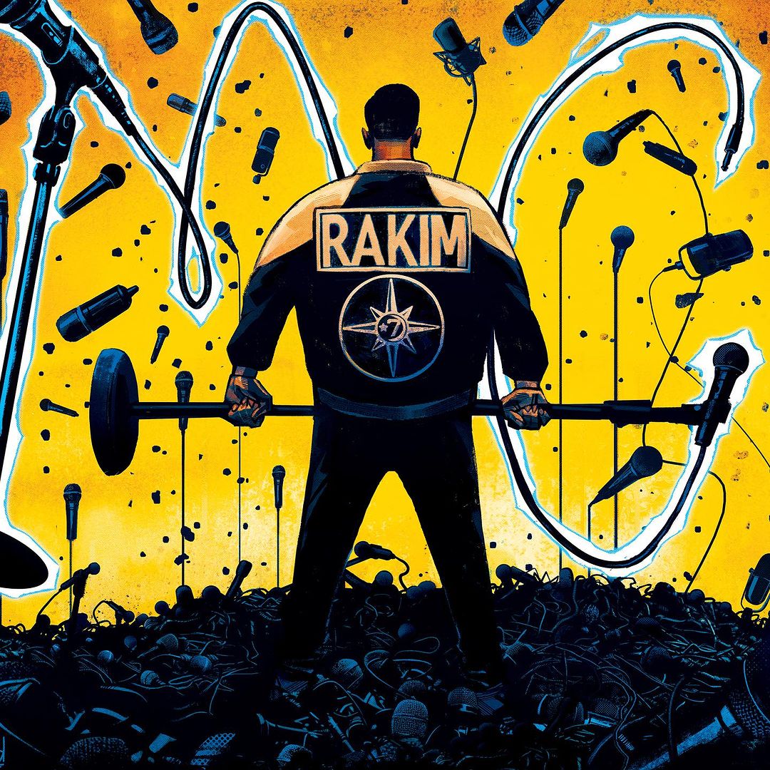 Rakim Artist Proof Print 17” x 9” SIGNED