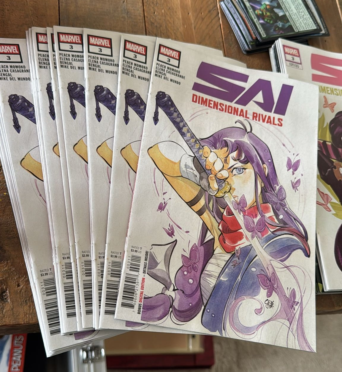Sai: Dimensional Rivals #3 Signed by Mike del Mundo