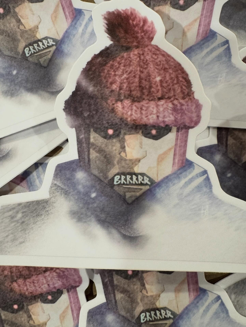 Brrrr Sticker