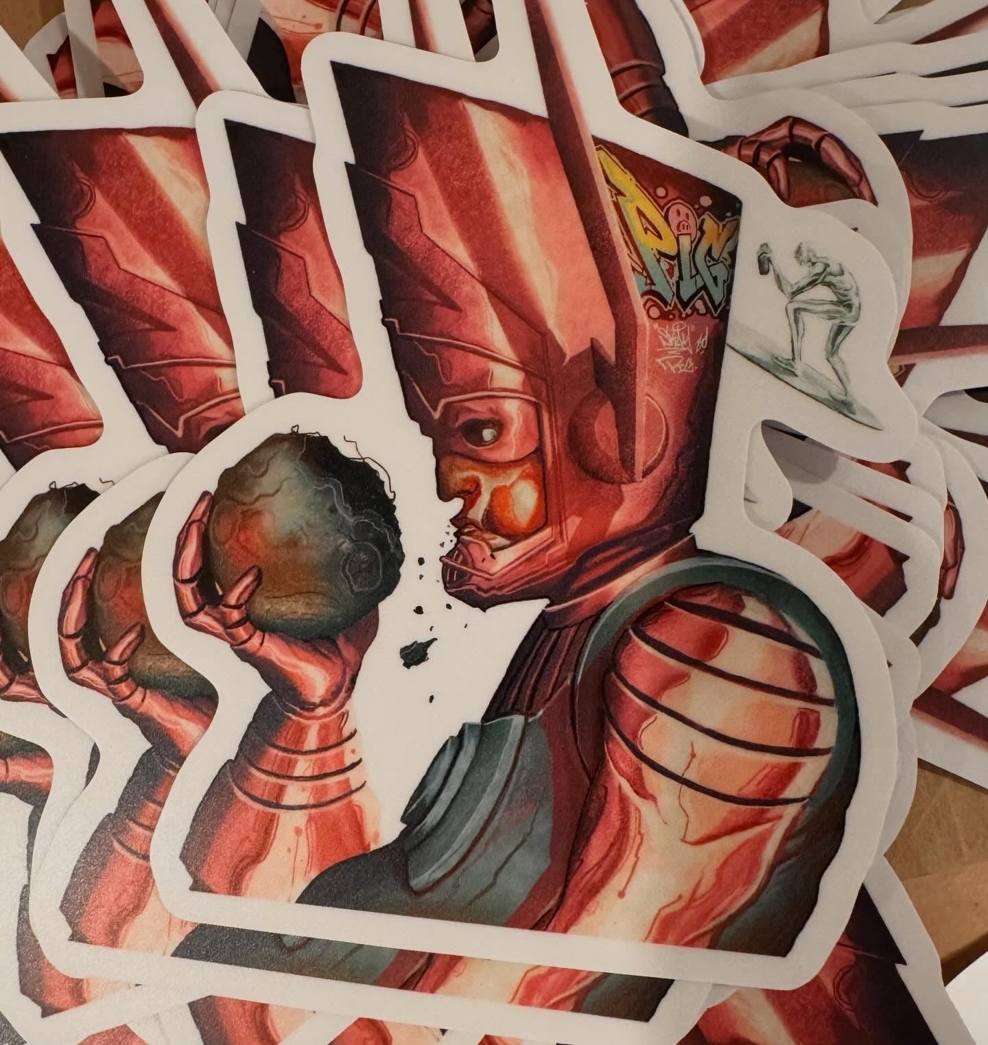 PIG Sticker Silver Surfer Galactus