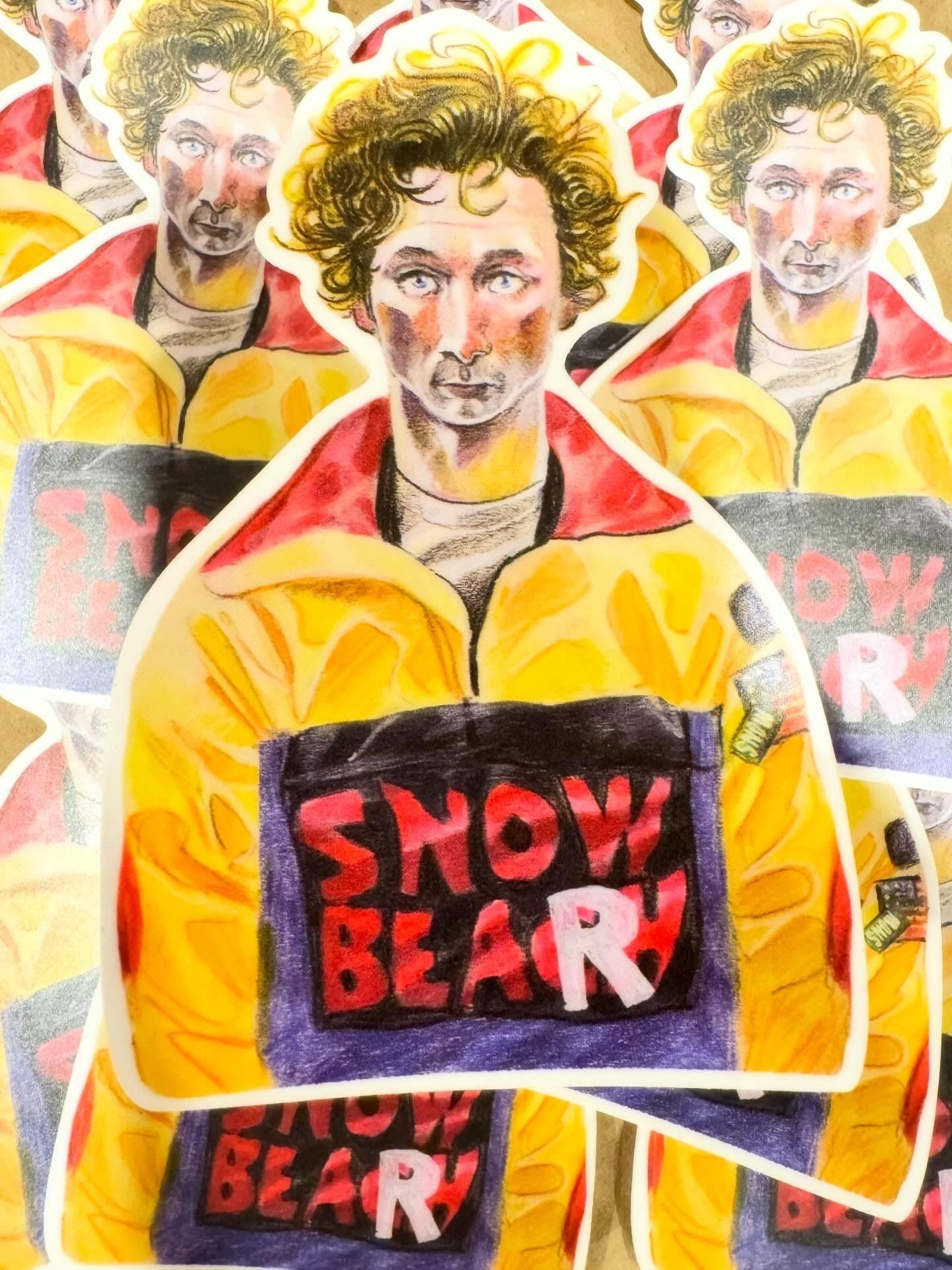 Snow Bear Sticker