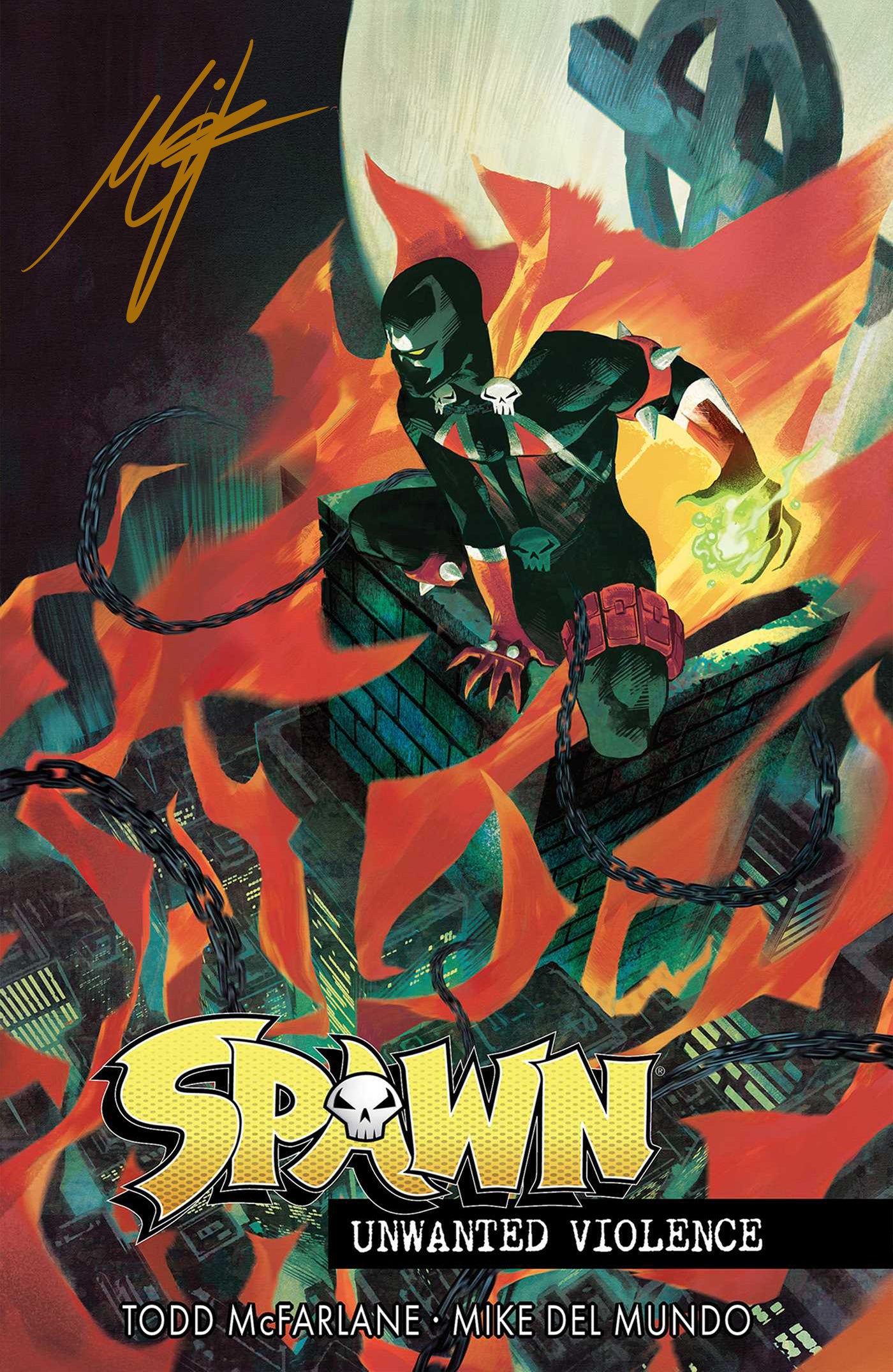 Spawn: Unwanted Violence Trade Paperback SIGNED