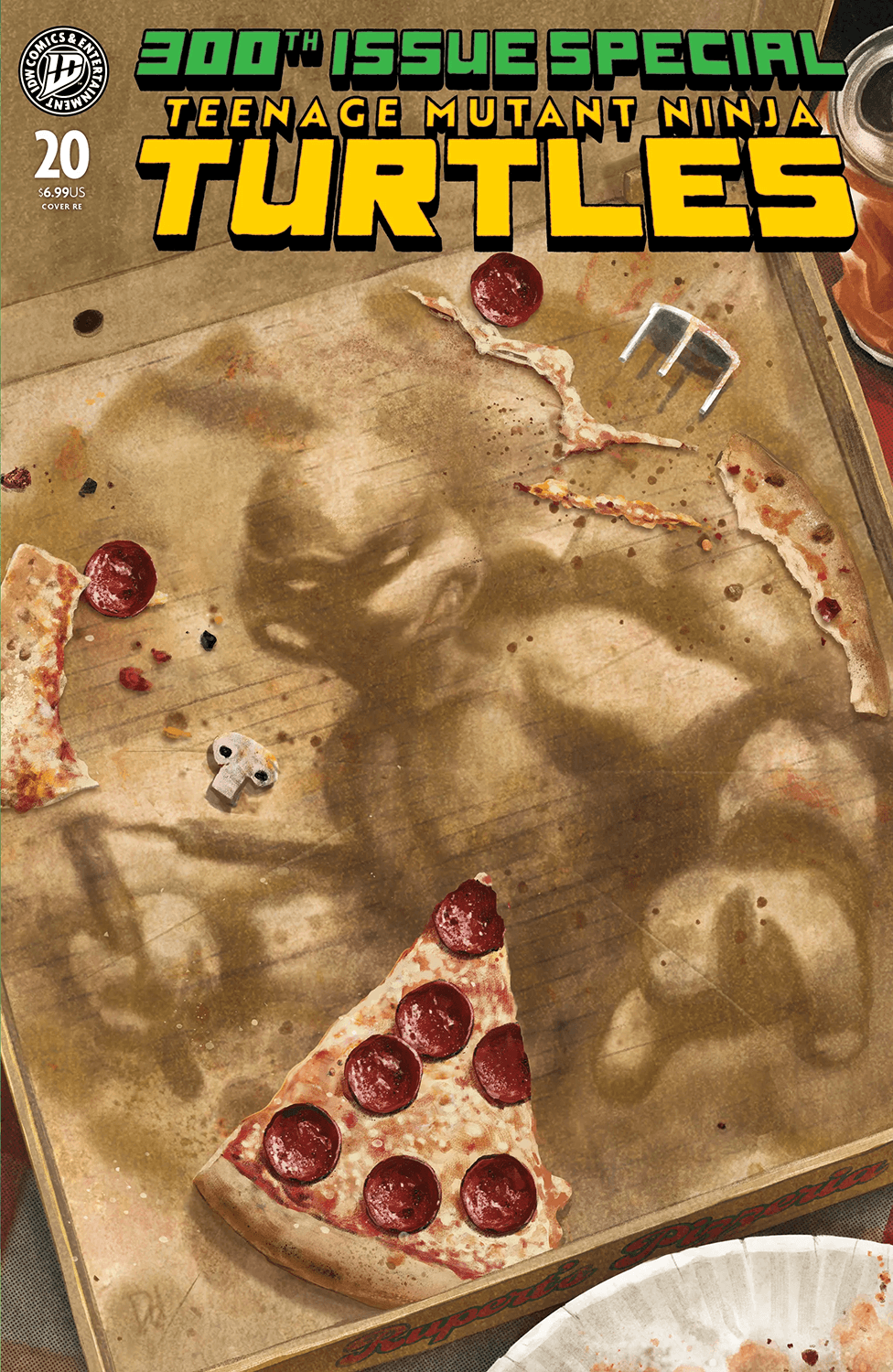 Teenage Mutant Ninja Turtles #20 Trade Edition Fan Expo Exclusive Variant Signed by Mike del Mundo