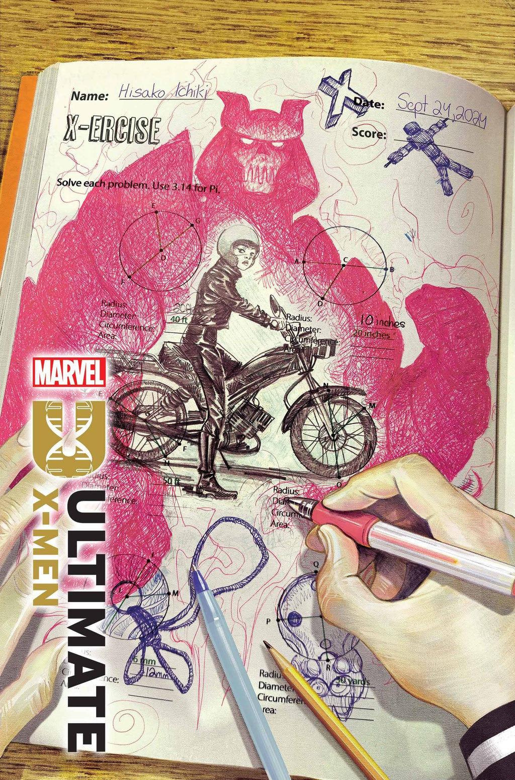 Ultimate X-Men #7 Cover Original Art