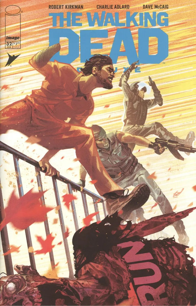 The Walking Dead Deluxe #32 Del Mundo Signed