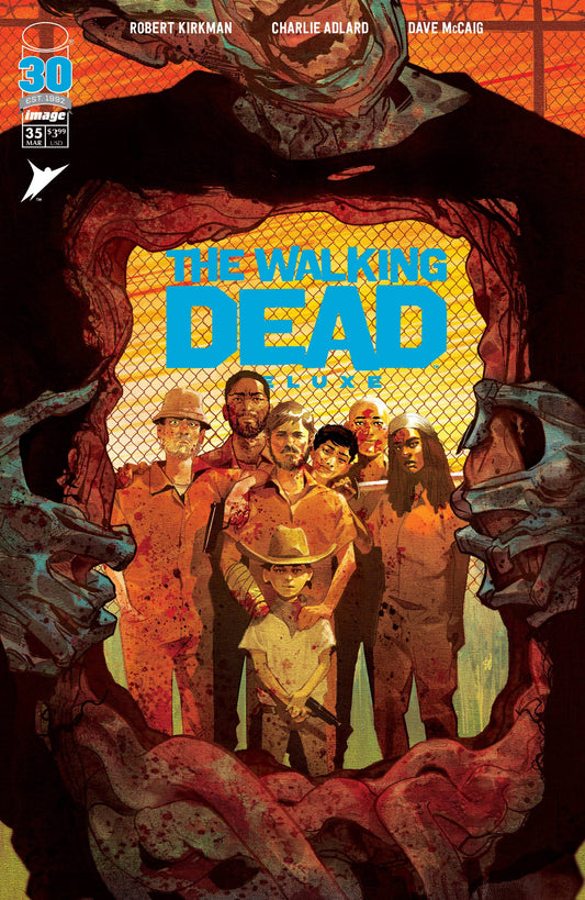 The Walking Dead Deluxe #35 Del Mundo Signed