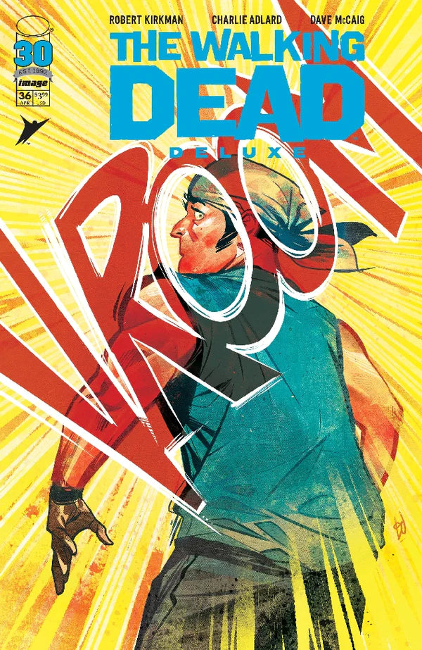 The Walking Dead Deluxe #36 Del Mundo Signed