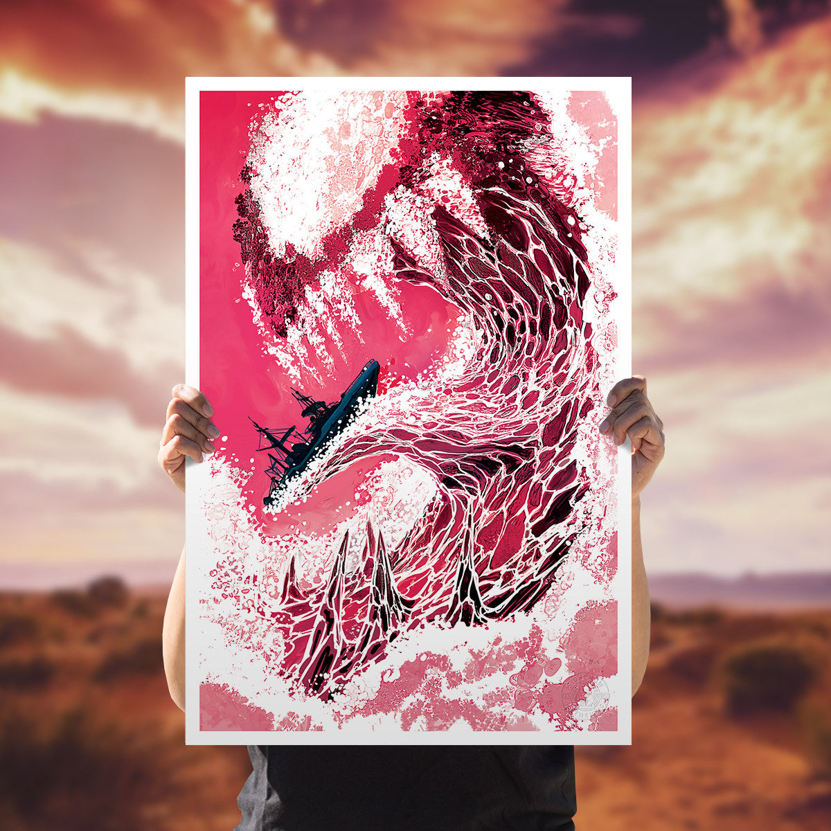 Wave of Carnage Artist Proof Poster 16” x 24” SIGNED