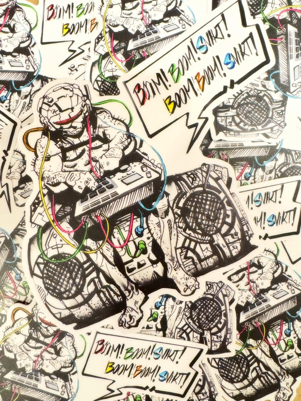 Boom Boom Snikt XL Sticker