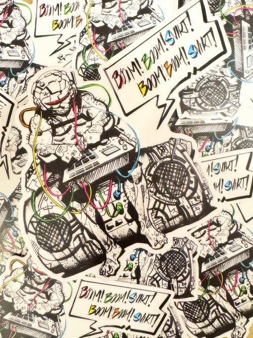Boom Boom Snikt XL Sticker