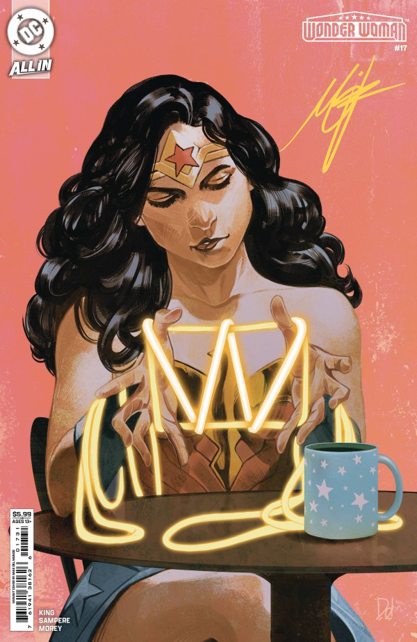 Wonder Woman #17 Mike Del Mundo Signed