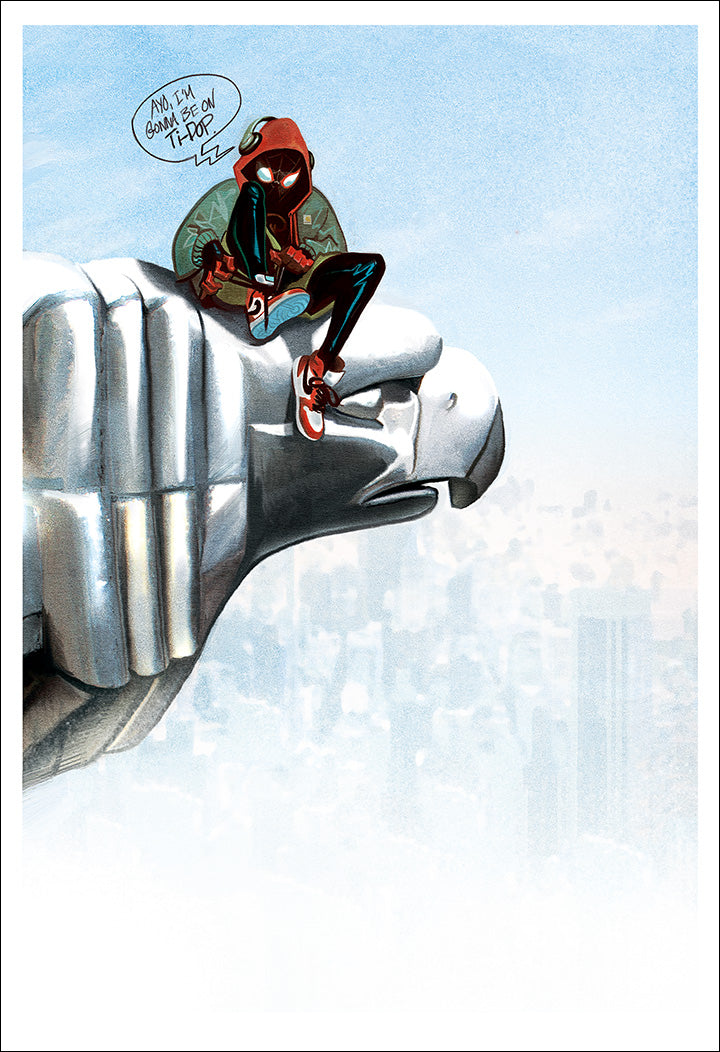 Miles Morales TiDop 13" x 19" Print