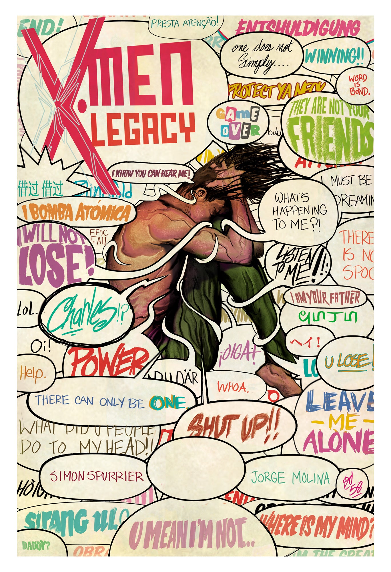 X-Men Legacy #6 13" x 19" Print