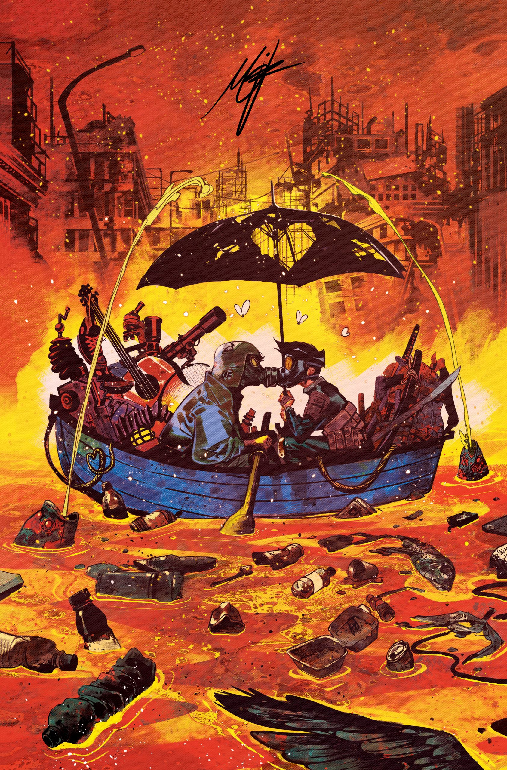 Once Upon A Time At The End Of The World #1 Full Art SIGNED